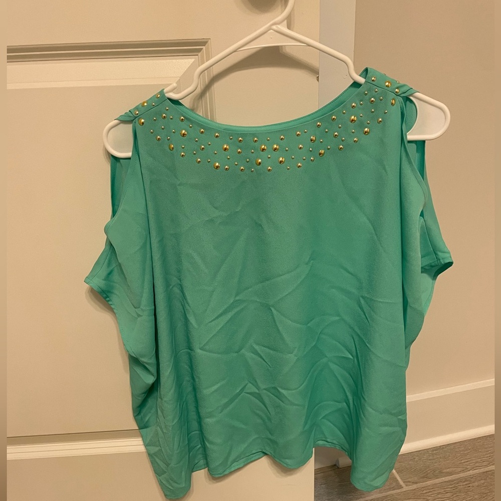 Lilly Pulitzer Teal Top - XS